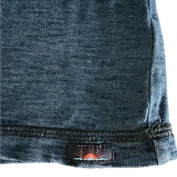 FAHERTY MEN’S BLUE COTTON LONG SLEEVE HENELY SHIRT SIZE XL - Picture 7 of 7